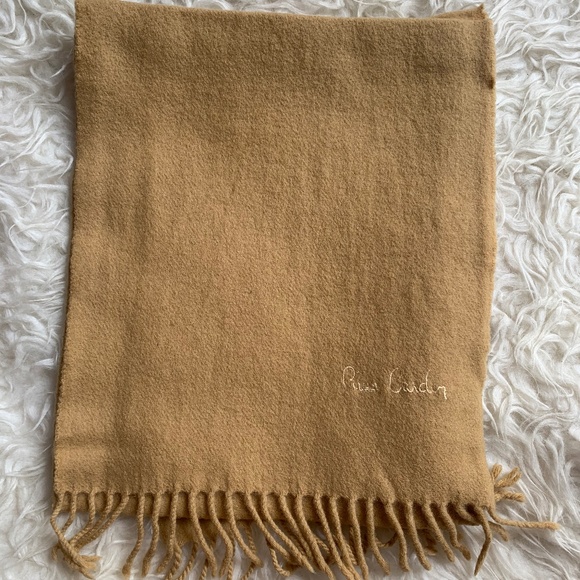 Pierre Cardin Small Neck Wraps Scarf Mustard unisex or kids - Picture 2 of 6